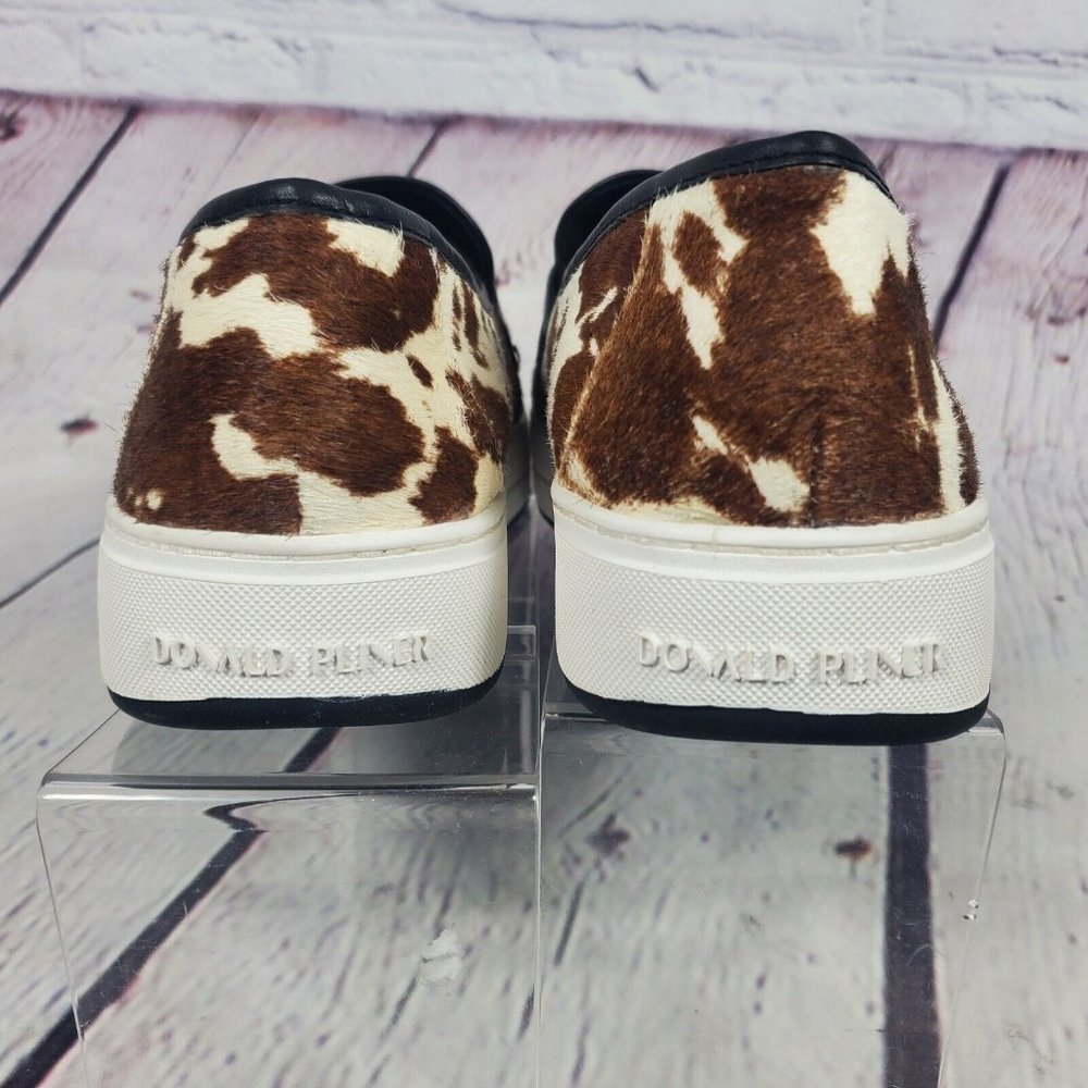 Donald Pliner Women's Size 7.5 Bone Multi Richie Haircalf Loafers Sneakers - Picture 8 of 9